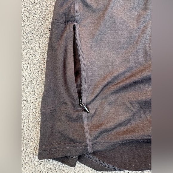 Men’s Smartwool Merino Sport 150 Crewneck Shirt | Size M | 3/4 Sleeve Black Grey - Picture 9 of 10